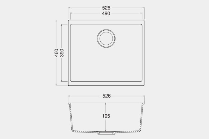 EN500 Granite Sink - Image 4