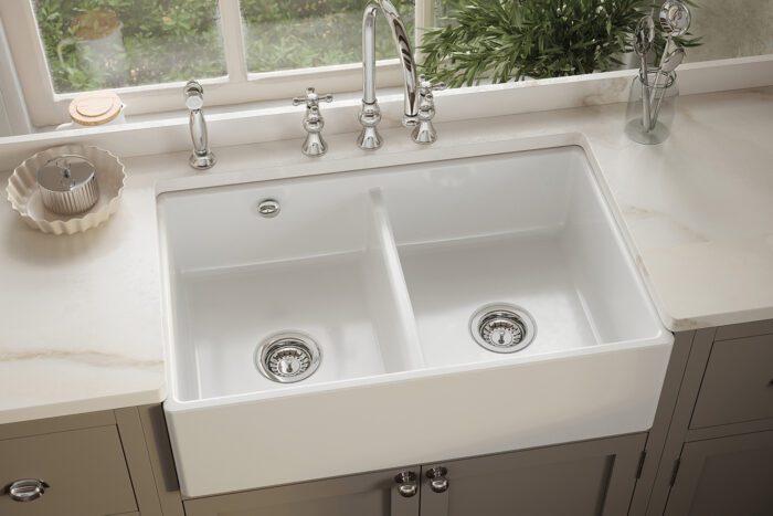 CTRAD-TWIN Ceramic Sink - Image 5