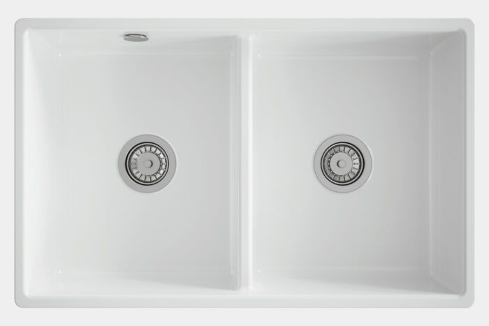 CTRAD-TWIN Ceramic Sink