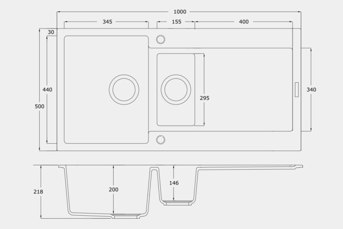 GD150 Granite Sink - Image 3