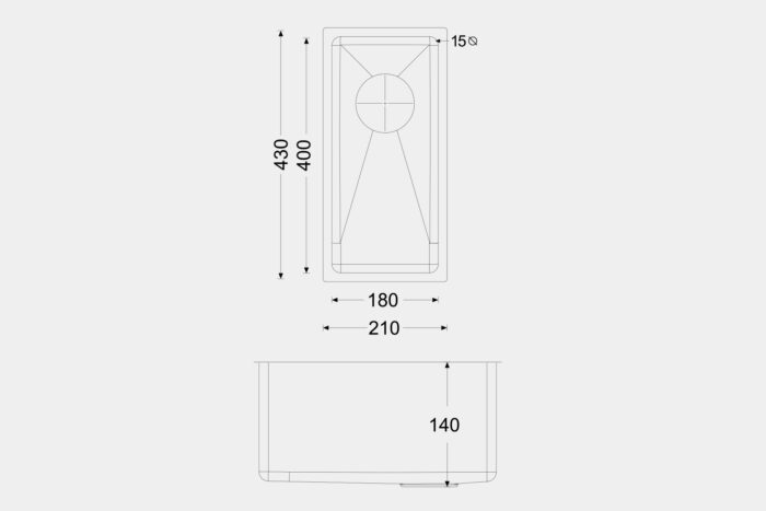 SR1501 Steel Sink - Image 2