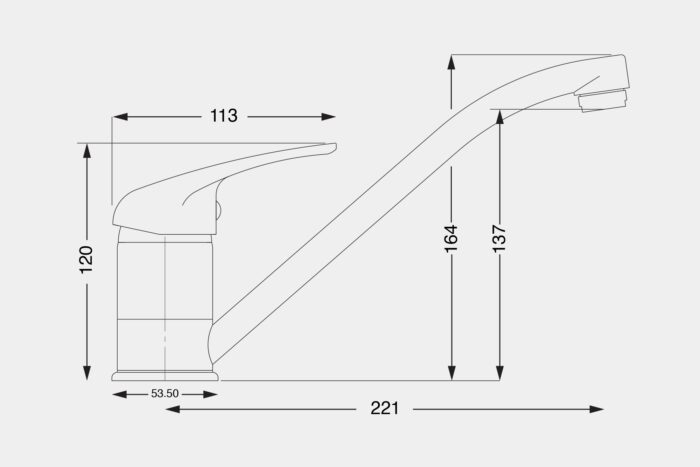 HS205 - Single lever taps - Image 2