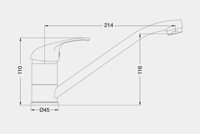 HS605 - Single lever taps - Image 2