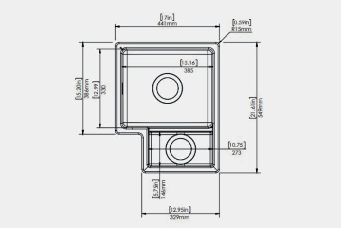 CB0001RH Ceramic Sink - Image 6