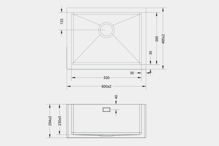 SB-TRAD Steel Sink - Image 3