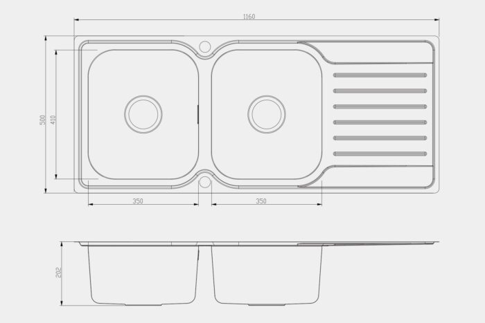 ET18 Steel Sink - Image 3