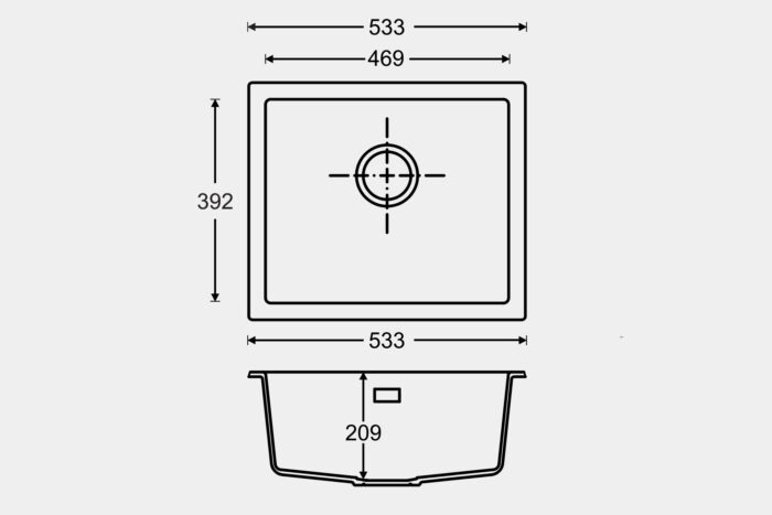 SN60 Granite Sink - Image 5