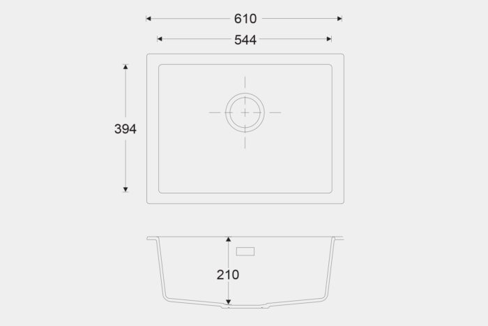 SN70 Granite Sink - Image 3