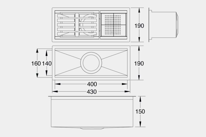 SQI08SES Steel Sink - Image 5